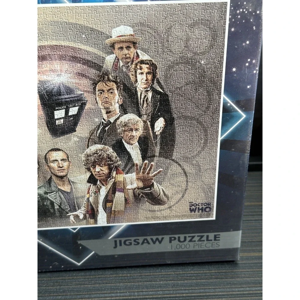 Doctor Who Sealed Vintage Lot Of 2 1000 Piece‎ Puzzles — VERY RARE- BRAND NEW